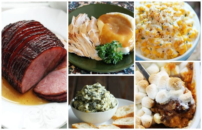 slow cooker thanksgiving foods