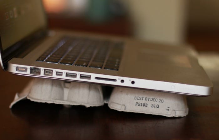 Egg Carton Computer Hack