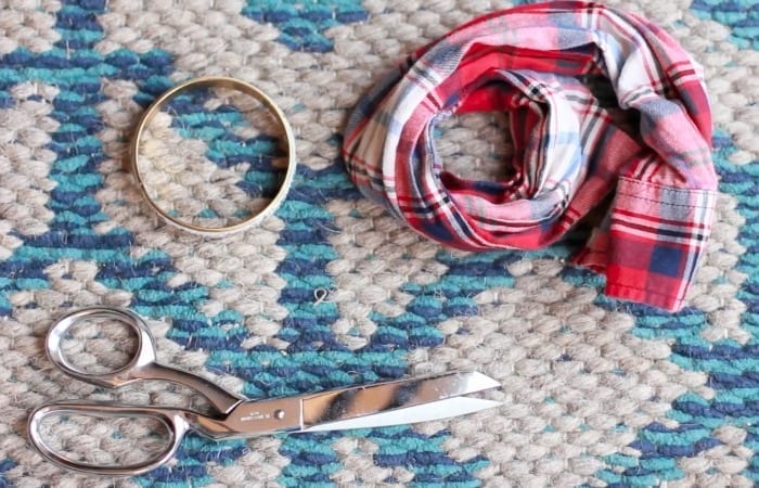Flannel Shirt Bracelet Hack