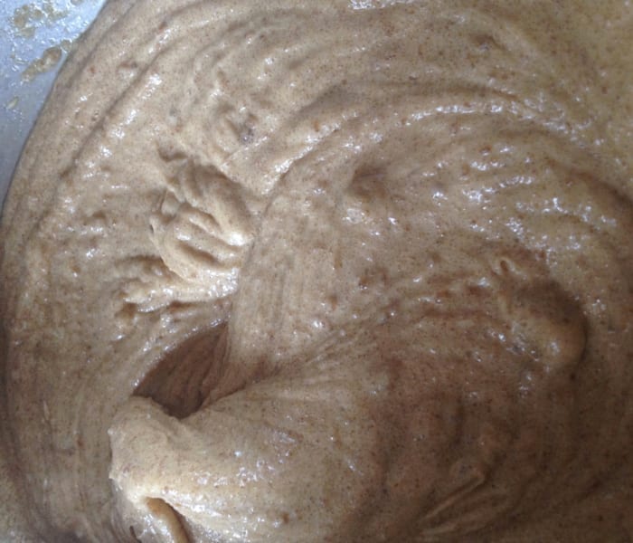 mixture before chocolate added