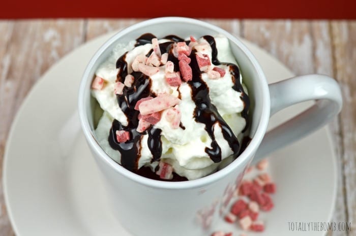 Red Velvet Cake in a Mug
