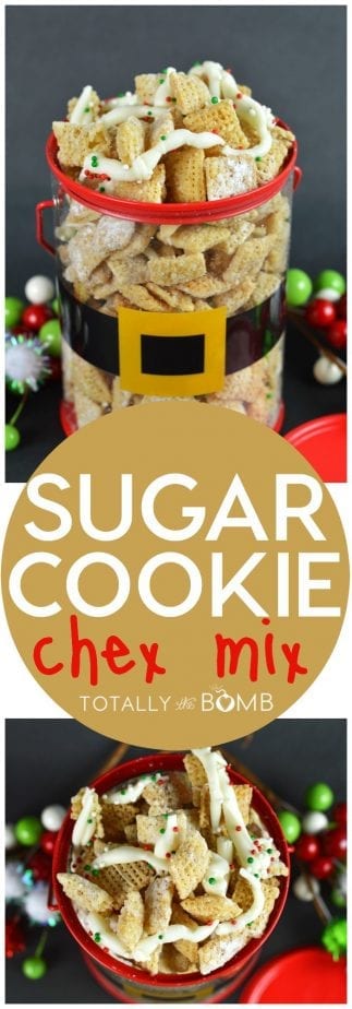 sugar cookie chex mix