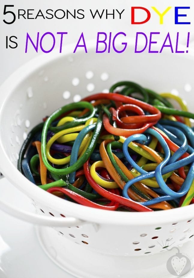5 Reasons Why Dye Is Not A Big Deal