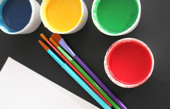 2 Ingredient Homemade (Edible) Paint