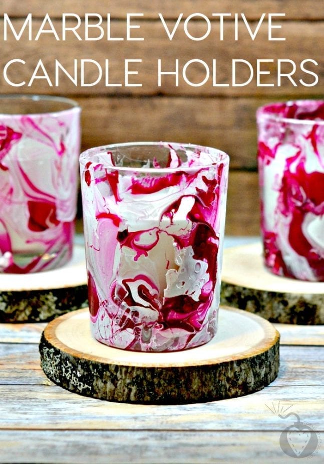 Marble Votive Candle Holders