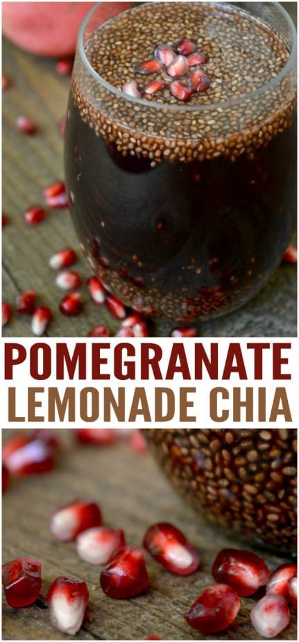 Pomegranate Lemonade Chia