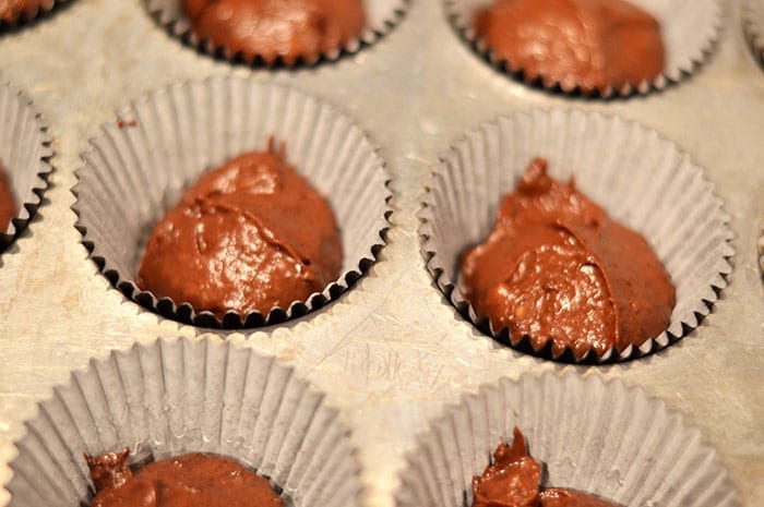 chocolate mint cupcakes inprocess5