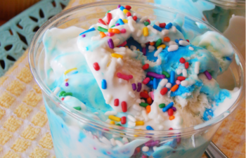 No-Churn Birthday Ice Cream
