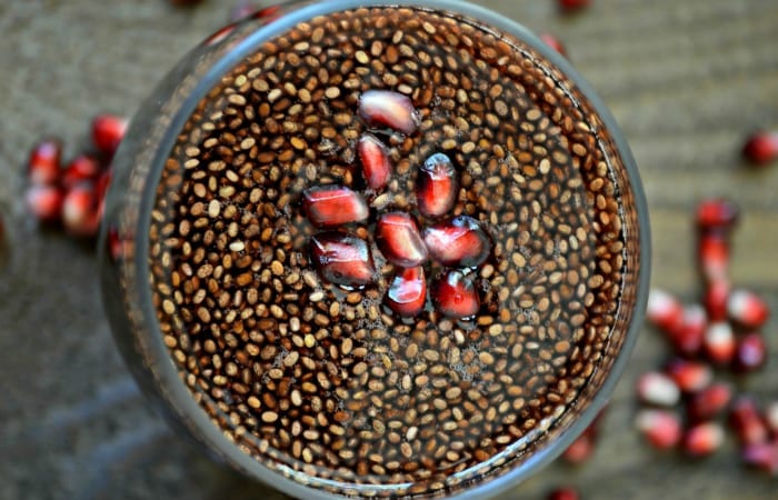 Pomegranate Lemonade Chia