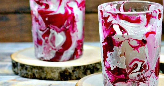 marble votive candles
