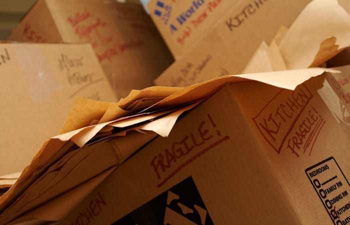 moving boxes