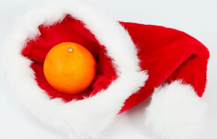 orange for Christmas