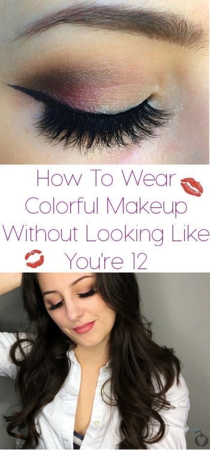 How to wear colorful makeup