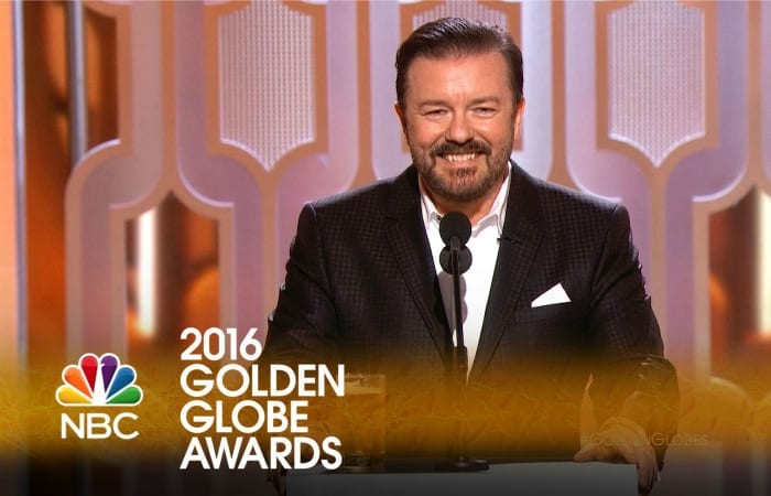 Ricky Gervais Just KILLED IT At The Golden Globes