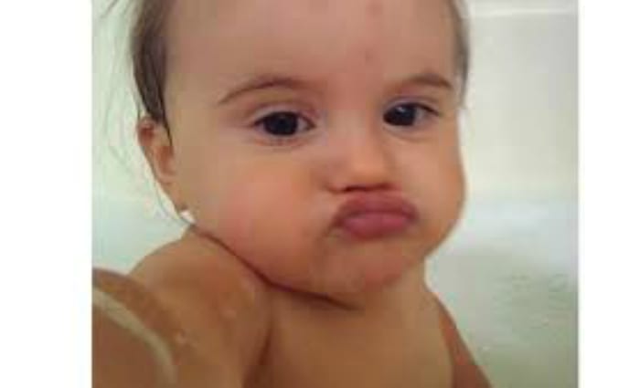baby duck face