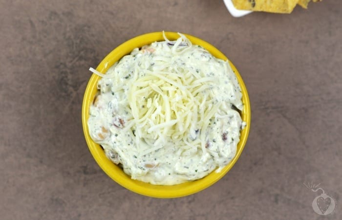 Spinach Parmesan Bean Dip
