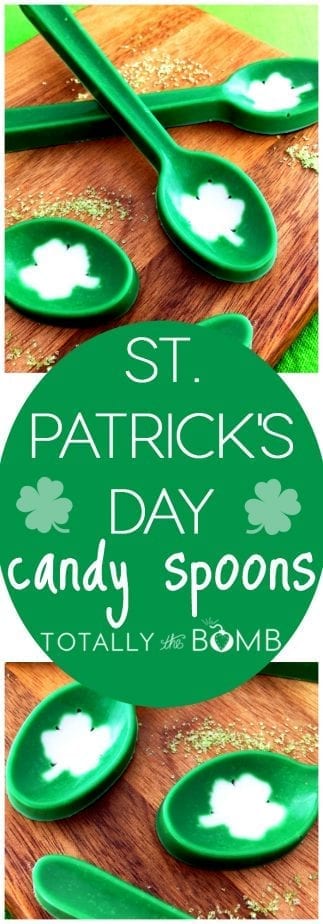 St. Patrick's Day Candy Spoons