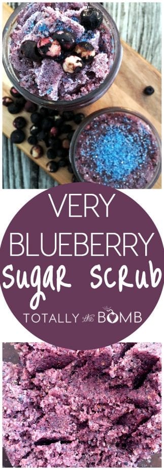 Very Blueberry Sugar Scrub