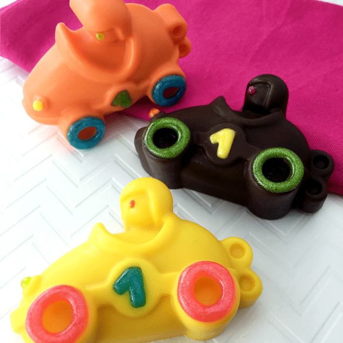 Chocolate Race Cars