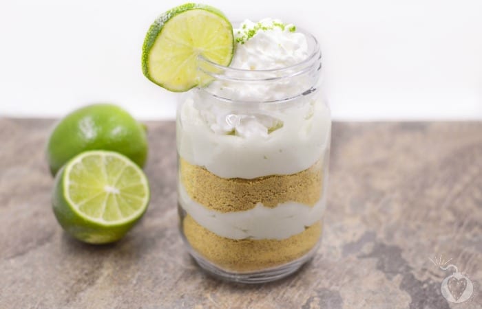 Easy Key Lime Pie in a Jar