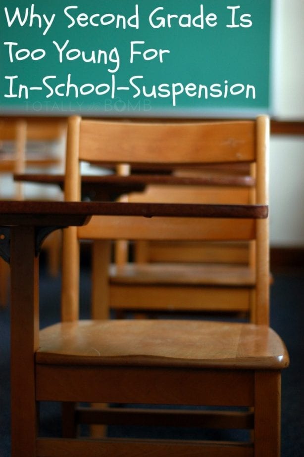 Why Second Grade Is Too Young For In School Suspension