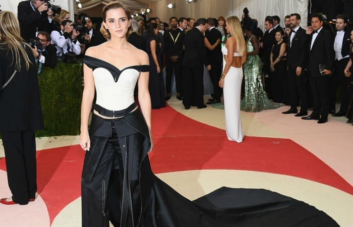 Emma Watson Wore A Gown Made Of Recycled Plastic To The Met Gala!!
