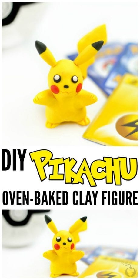 DIY Pikachu Clay Figure