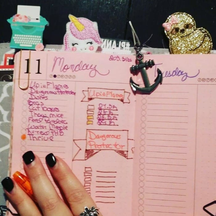 planner monday