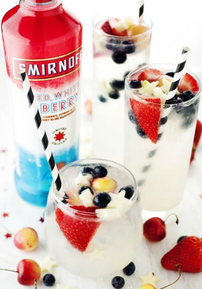 Patriotic Vodka Lemonade Spritzer 2 A Simple Pantry