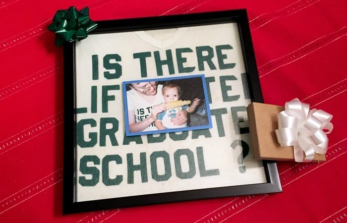 Last Minute Gift Ideas: DIY T-Shirt Shadowbox