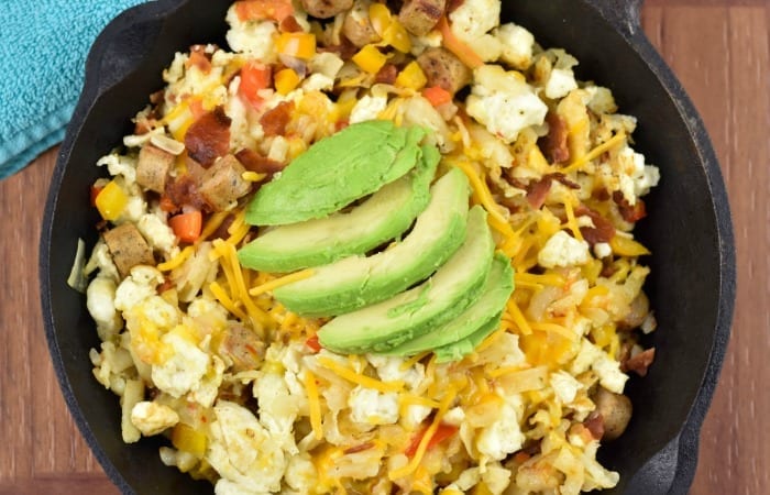 Egg White Breakfast Skillet