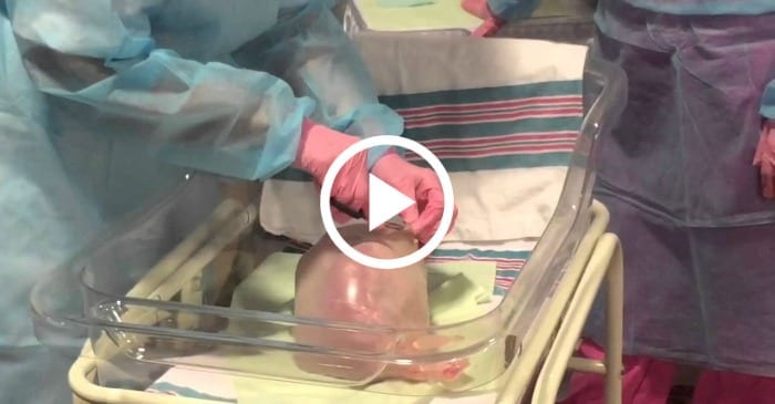 giving birth to a doll