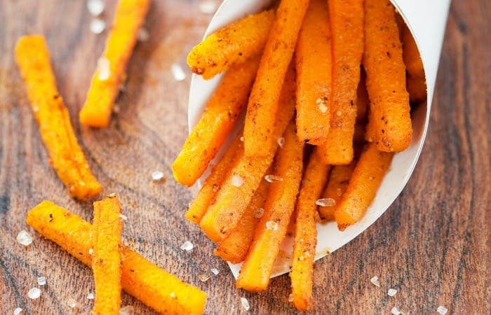 Pumpkin Spice Sweet Potato Fries