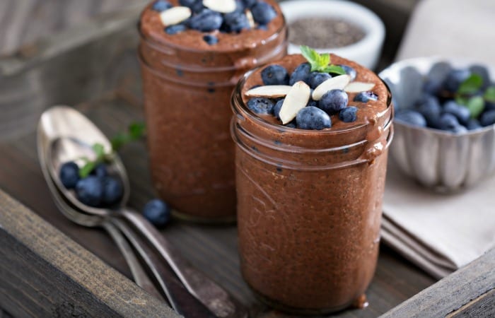 Delicious Vegan Chocolate Chia Pudding