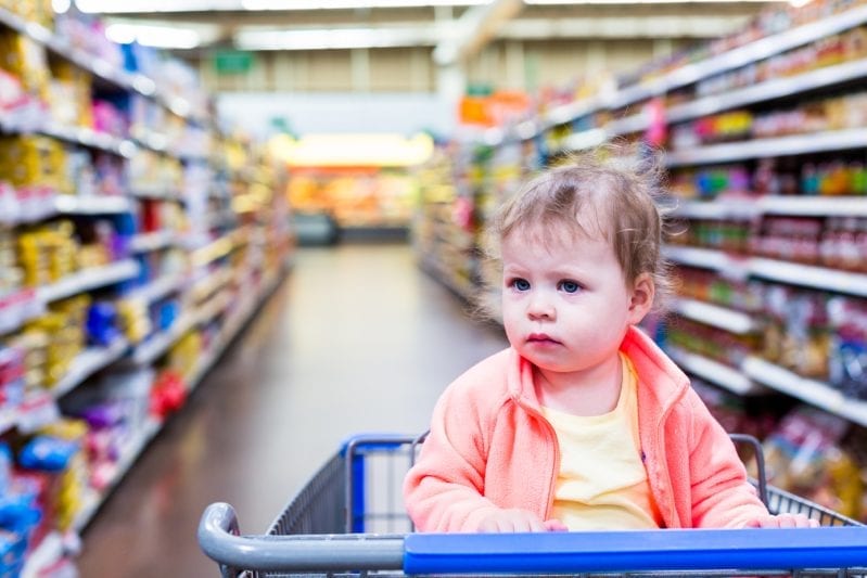 How to Survive Grocery Shopping with Kids