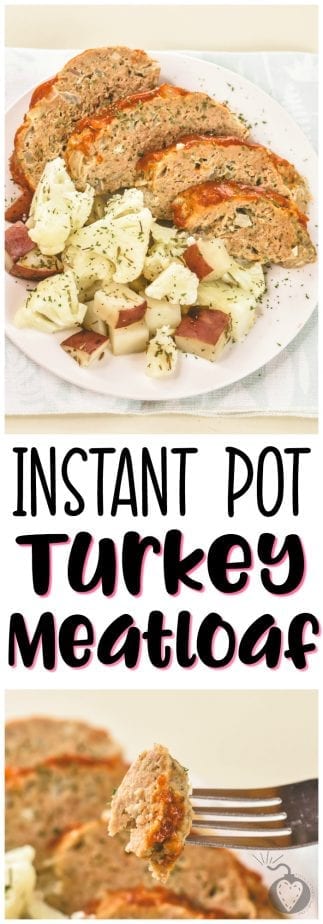Instant Pot Turkey Meatloaf #instantpot #turkey #instantpotturkey #turkeyrecipes #instantpotrecipes