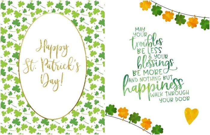 Free Printable St. Patrick’s Day Wall Art