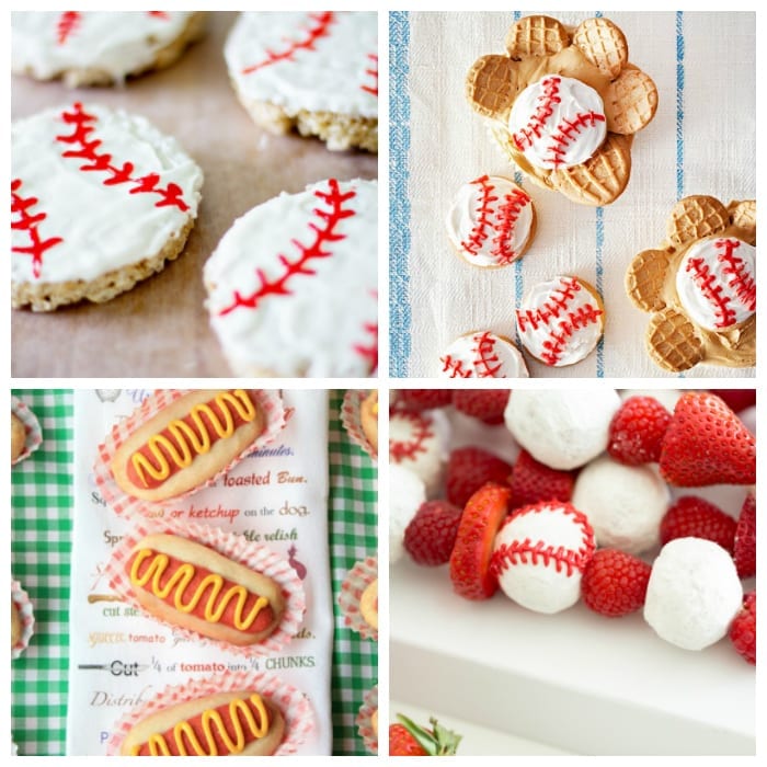 Delicious Grand Slam Baseball Recipes  #baseball #baseballrecipes #baseballtreats #baseballseason