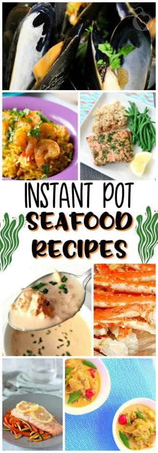 Instant Pot Seafood Recipes #instantpot #instantpotrecipes #seafoodrecipes #instantpotseafood