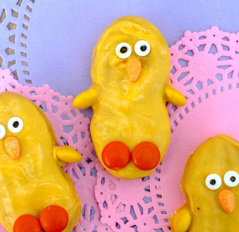 Chick Nutter Butters #chick #nutterbutters #easter #easterrecipe #eastertreat #chicktreats