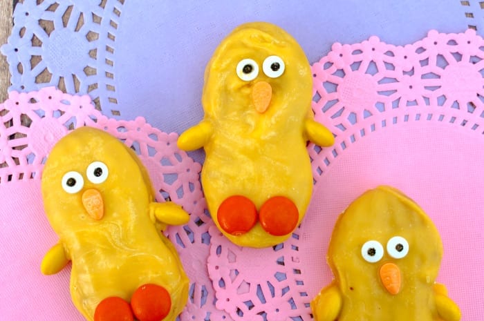 Chick Nutter Butters #chick #nutterbutters #easter #easterrecipe #eastertreat #chicktreats