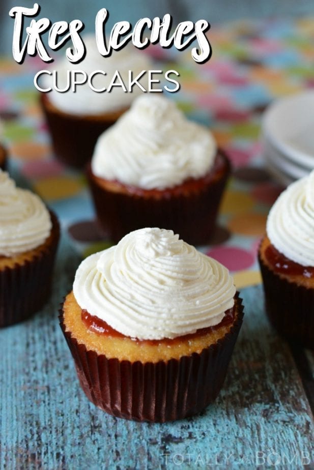 Tres Leches Cupcakes #tresleches #threemilk #3milk #cupcakes #cincodemayo