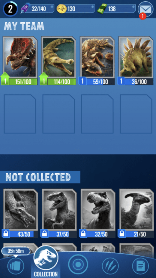 How to Play Jurassic World Alive #jurassicworld #jurassicworldalive #app #dinosaurs #jurassicgame