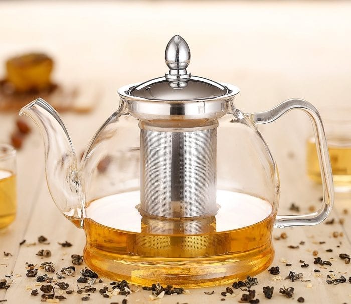 glass tea kettle