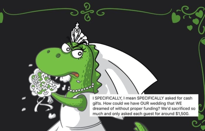 This crazy bride canceled wedding because guests wouldn’t ‘donate’ $1,500 each to attend
