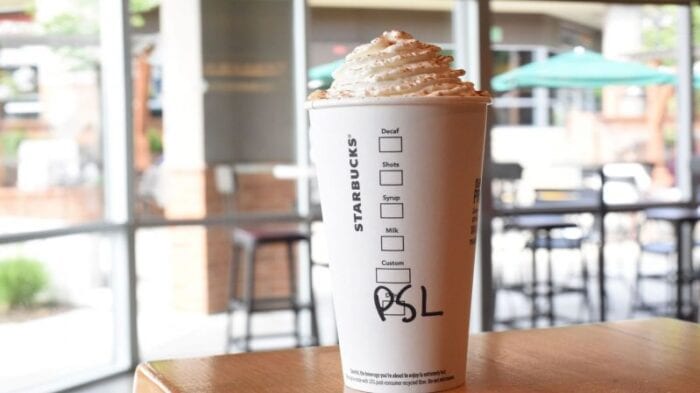 Pumpkin Spice Latte Is Back