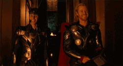 Thor's brother, Loki, does give Thor an advantage