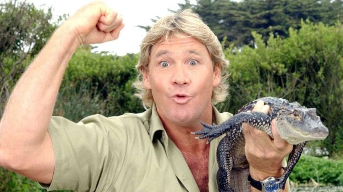 Steve Irwin, the iconic crocodile hunter, deserves love and respect in this house