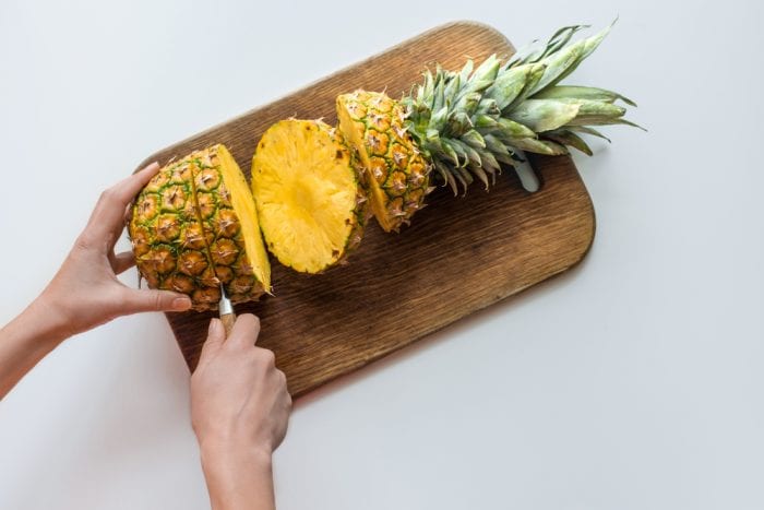 eating pineapple wrong