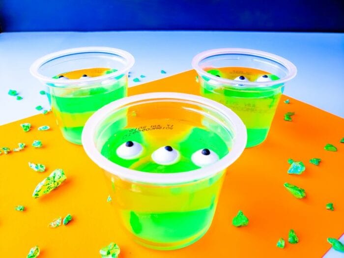 toy story alien jello cups